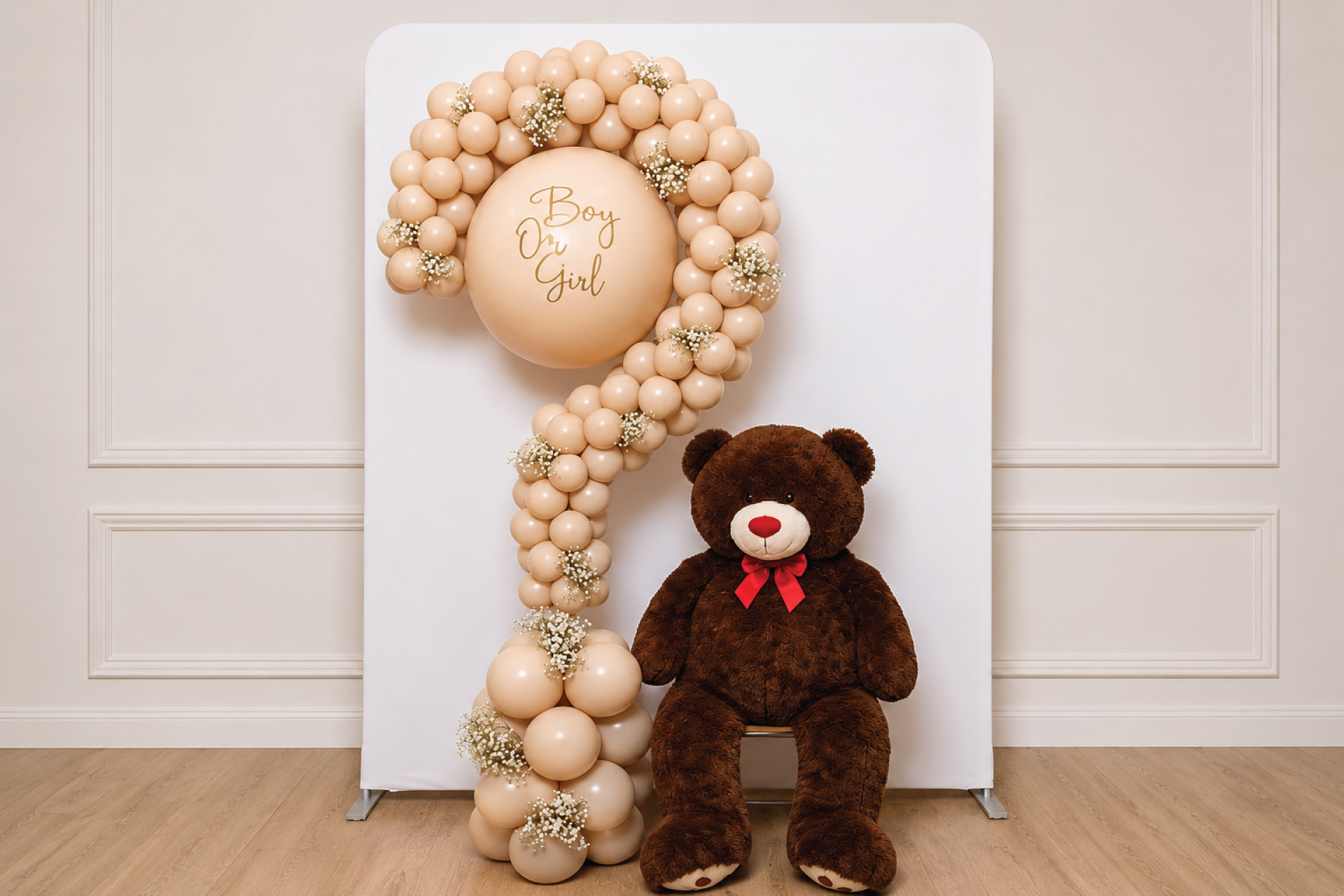 Baby shower decoration by Garmont